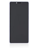 Pantalla LCD con marco para Coolpad Legacy 2019 (Plata)