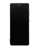 Pantalla OLED con marco para Samsung Galaxy S20 FE 4G / 5G (Reacondicionado) (Cloud Lavender) (Version R8)