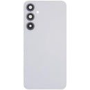 Tapa trasera Iceblue para Samsung Galaxy A35 5G con lente de cámara, repuesto original SM-A356B.