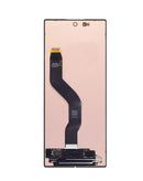 Pantalla OLED incell Samsung Galaxy Z Fold 6 F956 abierta, mostrando su vibrante display y bisagra.