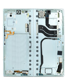 Pantalla OLED Samsung Galaxy Z Fold 7 F966 con marco, service pack, para reparación de móvil.