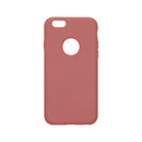 Estuche  Silicon Rosado Iphone 6 Plus