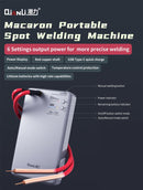 Máquina de soldadura por puntos QianLi Macaron portátil, ideal para reparación de baterías iPhone 11-15, soldadura de flex.