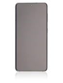 Pantalla OLED con marco para Samsung Galaxy S21 5G (Grado A) (Gris Fantasma)