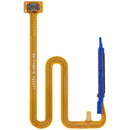 Lector de huellas gris para Samsung Galaxy A06 5G (A066) con cable flex, repuesto para reparación.