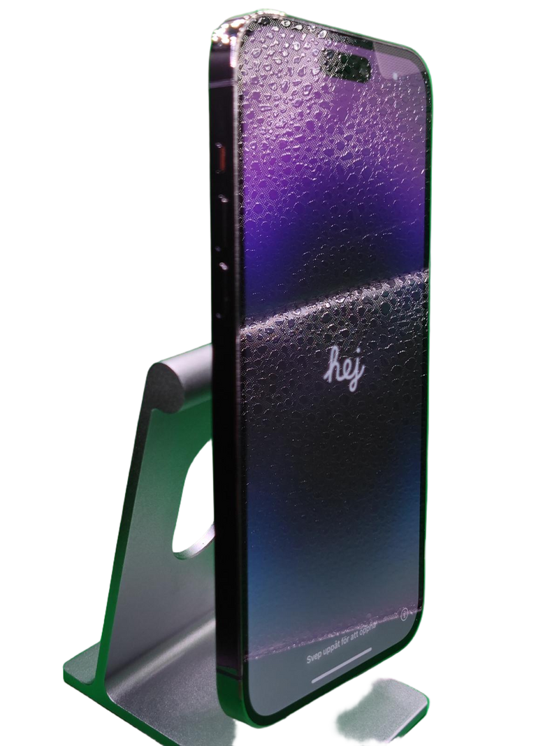 iPhone 14 Pro Max seminuevo, libre de fábrica, en perfecto estado con 84% de salud de batería en Quetzaltenango.