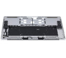 Tapa superior plateada refurbished para MacBook Pro 15 A1990 (2018-2019) con teclado ANSI US. Repuesto.