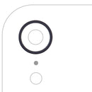Anillo bisel de cámara trasera para iPhone XR negro, repuesto original A1984, A2105, A2106, A2108.