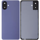 Tapa trasera violeta claro para Samsung Galaxy A07 4G (A075) con lente de cámara, repuesto Aftermarket Plus.