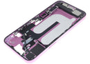 Chasis medio rosa iPhone 16 Plus (EU/Global) Grade A usado con puerto de carga y piezas.