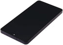 Pantalla de repuesto Samsung Galaxy S26 Ultra 5G negra con frame, 120Hz, ideal para reparación de pantalla rota.