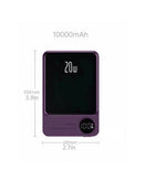 Encuentra tu PowerBank magnético inalámbrico con pantalla LED de 10000mAh en Quetzaltenango con SlowBack.