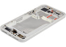Pantalla OLED refurbished blanca para Xiaomi 17 Pro Max con marco, lista para reparación de display.