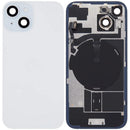 Tapa trasera con MagSafe magnet, NFC y flex de linterna para iPhone 15 (Azul) en Quetzaltenango.