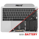 Encuentra la tapa superior con batería y teclado para MacBook Pro 13 (A1989) en Xela Quetzaltenango, ¡reparaciones de calidad y al mejor precio!