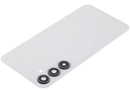 Tapa trasera Iceblue para Samsung Galaxy A35 5G con lente de cámara, repuesto original SM-A356B.