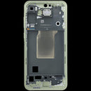 Tapa superior original amarilla (Lemon) para Samsung Galaxy A55 5G (A556), repuesto del housing.