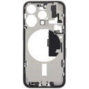 Encuentra la carcasa media con puerto de carga flex y piezas pequeñas para iPhone 15 Pro en Quetzaltenango.
