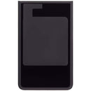 Tapa trasera Obsidian usada para Google Pixel 8 Pro, con módulo de cámara intacto, lista para reparación.