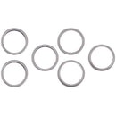 Aro bezel blanco de titanio para cámara trasera iPhone 15 Pro (A2848, A3101), repuesto Apple.