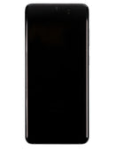 Pantalla OLED usada Samsung Galaxy S20 5G Cloud Blue con marco, lista para reparación de display.