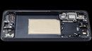 Pantalla LCD con frame Samsung Galaxy S25 Plus 5G azul oscuro. Repuesto para reparación de pantalla rota.