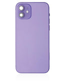 Tapa trasera con componentes pequeños preinstalados para iPhone 12 (Versión Internacional) (Usada, original, Grado A) (Morado)
