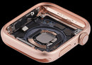 Chasis de aluminio dorado para Apple Watch Series 5 44mm (A2095, A2157) usado, ideal para reparación.