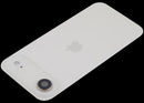 Tapa trasera Apple iPhone Air Cloud White usada con MagSafe, NFC y flex de flash para reparación.