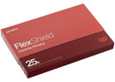 Pack de 25 protectores de pantalla Wrapd FlexShield TPU mate privacidad, antihuellas y duraderos.