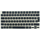 Kit de teclas italianas Midnight para MacBook Air 13" y 15" (2022-2026), compatibles con modelos A2681, A2941, A3113 y A3114.