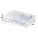 Caja de almacenaje PVC doble capa en Quetzaltenango, ideal para organizar tus accesorios y con lugar para reparación de IC.
