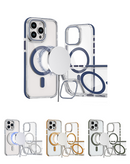 Encuentra la mejor funda magnética transparente con soporte para cámara para tu iPhone 15 Pro en Xela Quetzaltenango.