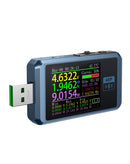 Probador USB FNB48P con voltímetro y amperímetro para detección de carga rápida en Quetzaltenango.