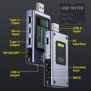 Tester USB FNB58 con voltímetro y amperímetro para detectar carga rápida en Quetzaltenango.