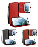 Protege tu Galaxy S21 Ultra con estilo con esta funda de cuero con portatarjetas en Quetzaltenango.