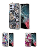 Protege tu Samsung Galaxy S23 con una funda de silicona dura Crystal Flower en Xela Quetzaltenango.