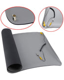 Tapete antiestático gris de 50cm x 70cm x 2mm ideal para proteger tus dispositivos electrónicos en Quetzaltenango.
