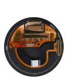 Pantalla OLED negra sin marco de repuesto para smartwatch Garmin Forerunner 165 (2024), reparación premium.
