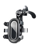 Monta tu celular con seguridad en la rejilla de ventilación de tu carro en Quetzaltenango con el Secure Grip Vent Mount color negro.