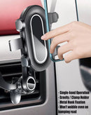 Monta tu celular con seguridad en la rejilla de ventilación de tu carro en Quetzaltenango con el Secure Grip Vent Mount color negro.