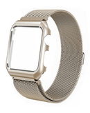 Encuentra la correa de acero inoxidable Milanese One Piece iWatch 41mm Oro en Xela Quetzaltenango.