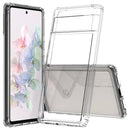 Funda transparente híbrida con tecnología Air Cushion para Google Pixel 7, protección duradera y elegante.