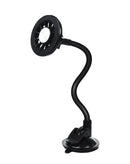 Soporte magnético para carro con cuello flexible compatible con Magsafe en color negro disponible en Xela Quetzaltenango.