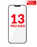Vidrio frontal con OCA iPhone 13 Pro Max (G+ Oca Pro) (Pack of 5)