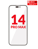 Encuentra el pack de 5 vidrios frontales para iPhone 14 Pro Max (G+ Oca Pro) en Xela, Quetzaltenango.