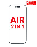 Encuentra en Quetzaltenango el pack de 5 vidrios frontales G+Oca Pro iPhone Air para reparaciones.