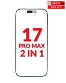 Reparación de vidrio frontal con OCA para iPhone 17 Pro Max en Quetzaltenango.