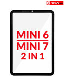Reparación de vidrio frontal con OCA para iPad Mini 6/Mini 7 en Quetzaltenango.