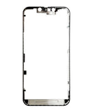 Paquete de 5 marcos metálicos para iPhone 14 en Xela Quetzaltenango, ideal para mayoristas o reparaciones en talleres especializados.